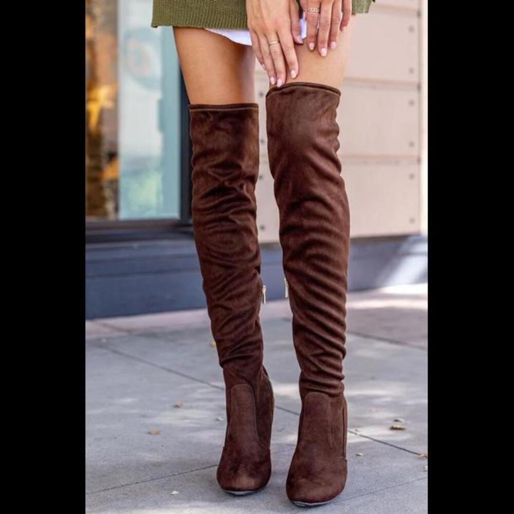 Aubriana Thigh High Boots